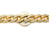 Blinged-Out C-Link Chain