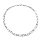 XO Heart chain (Silver)