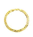 Cuban Link Anklet with Stones