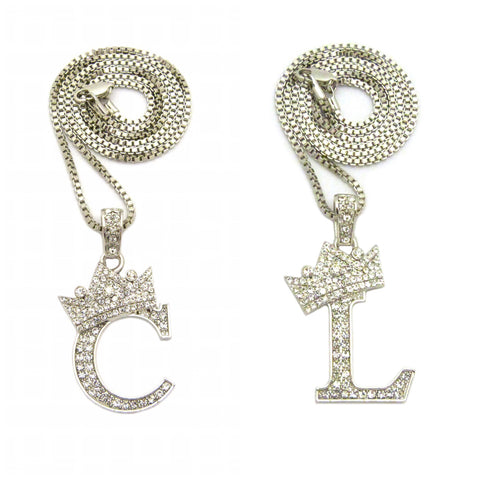 Crown Letter Set D (Silver)