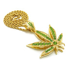 Weed Leaf (Gold)
