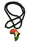 Africa Power Gold (Black Beads)