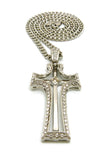 Angled Cross (Silver)