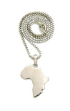 Africa Flat-Small (Silver)