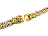 Blinged-Out C-Link Chain