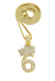 Crown Numbers (Gold)